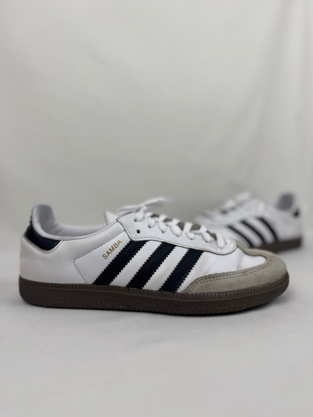 Adidas Samba Femme Blanche & Noire | Taille 38