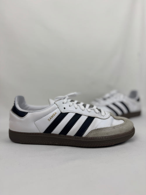 Adidas Samba Femme Blanche & Noire | Taille 38