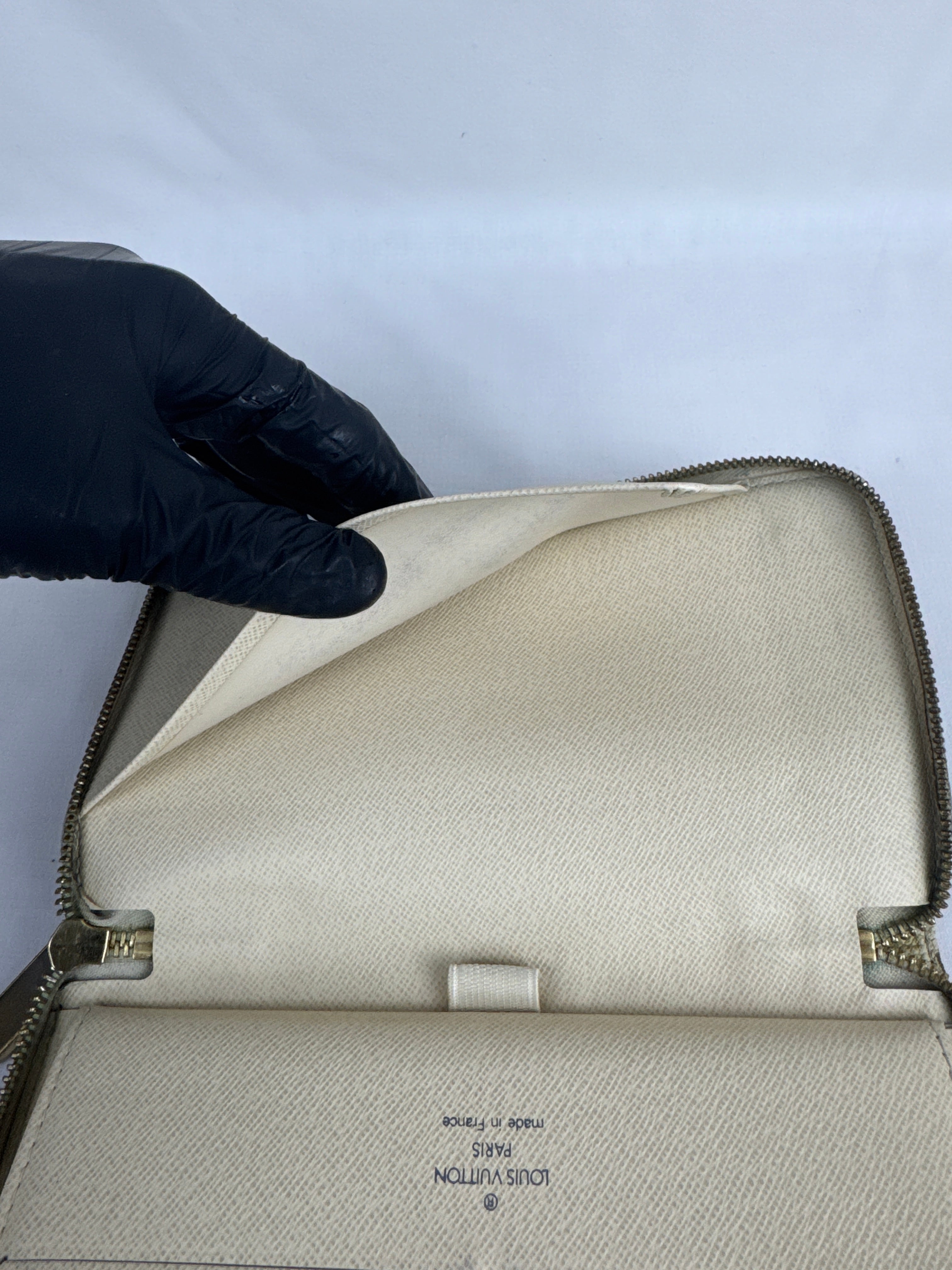 Louis Vuitton Zippy Damier Azur | Portefeuille Zippé