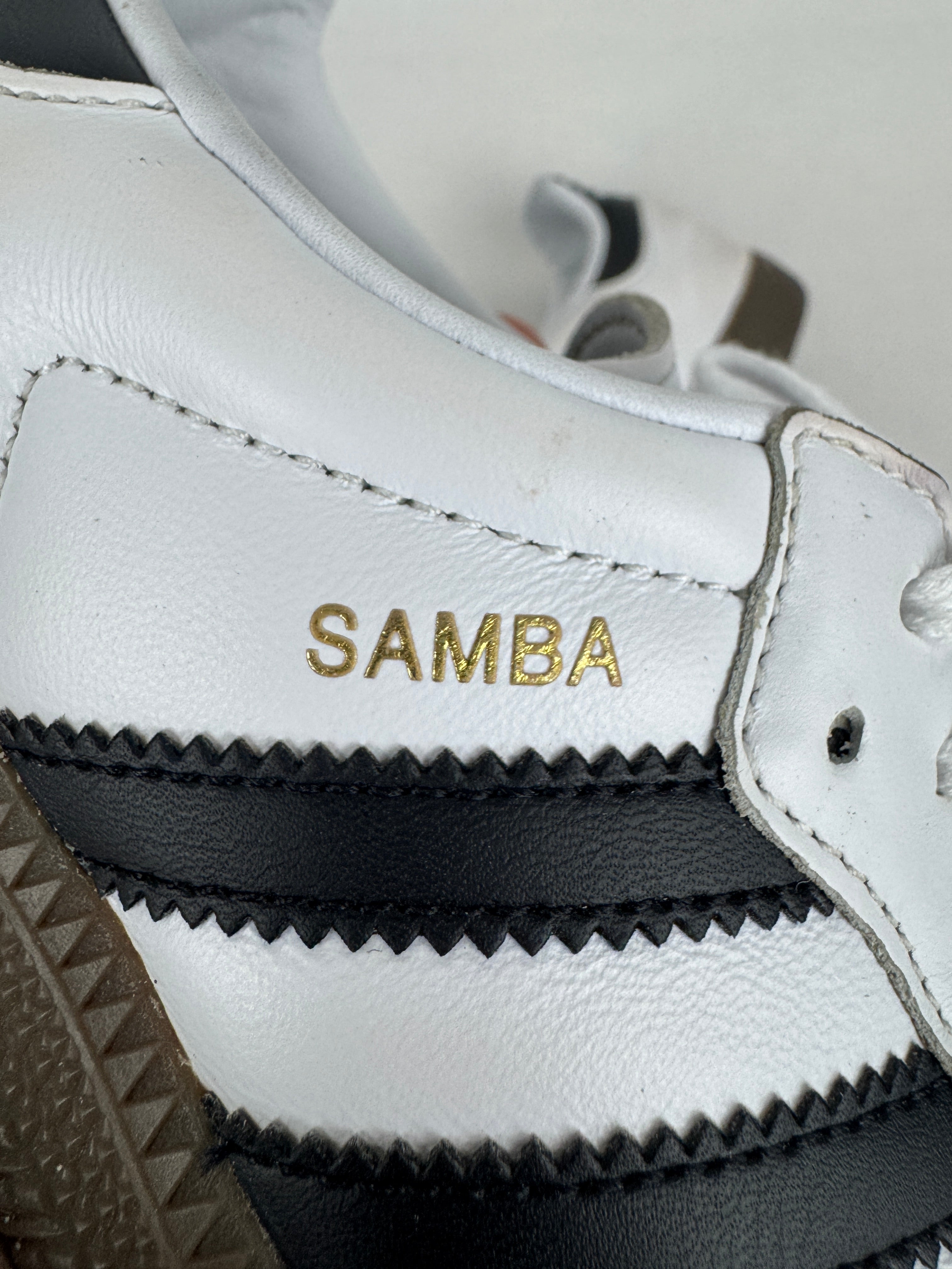 Adidas Samba Femme Blanche & Noire | Taille 38