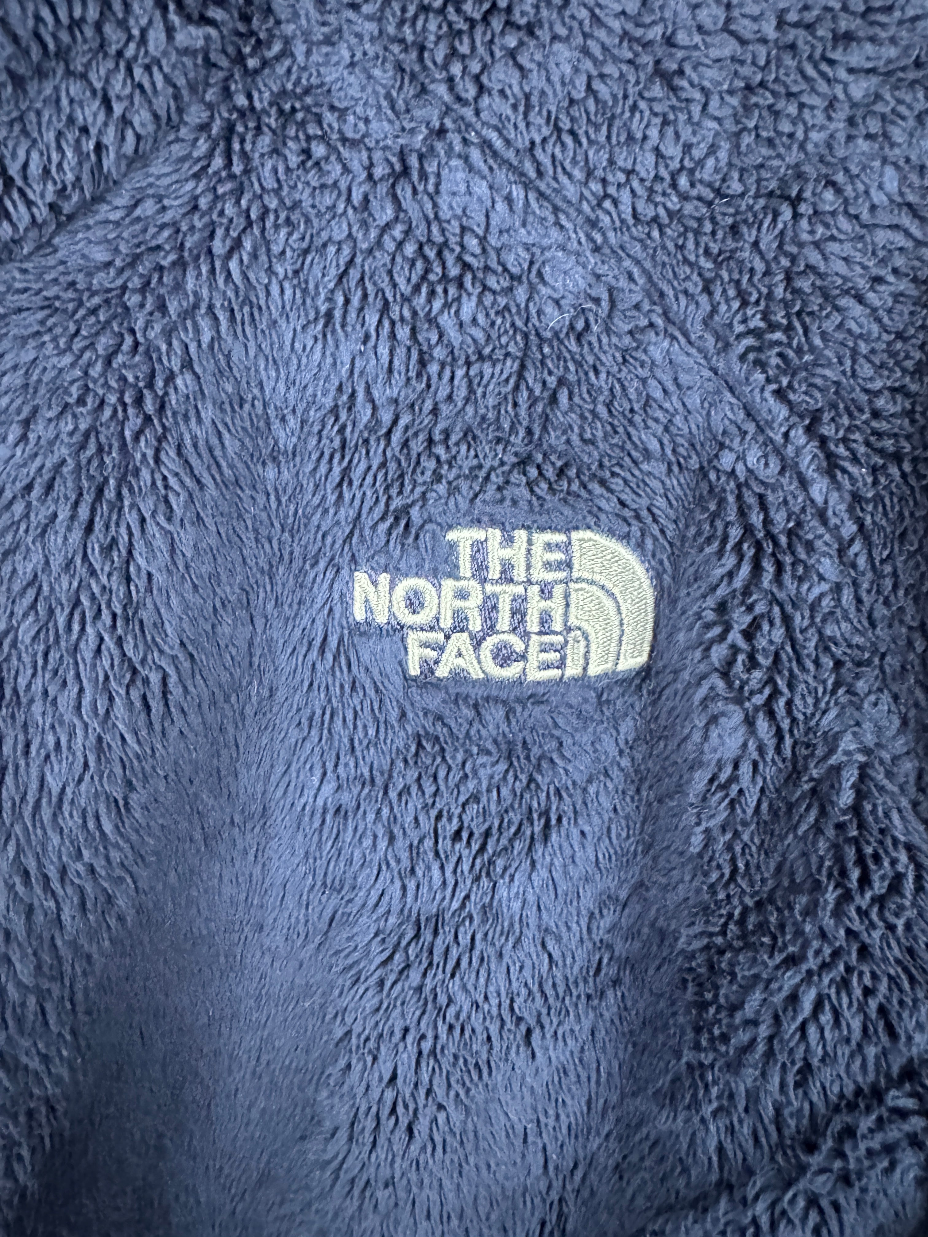 The North Face Polaire Zippée Bleu foncé
