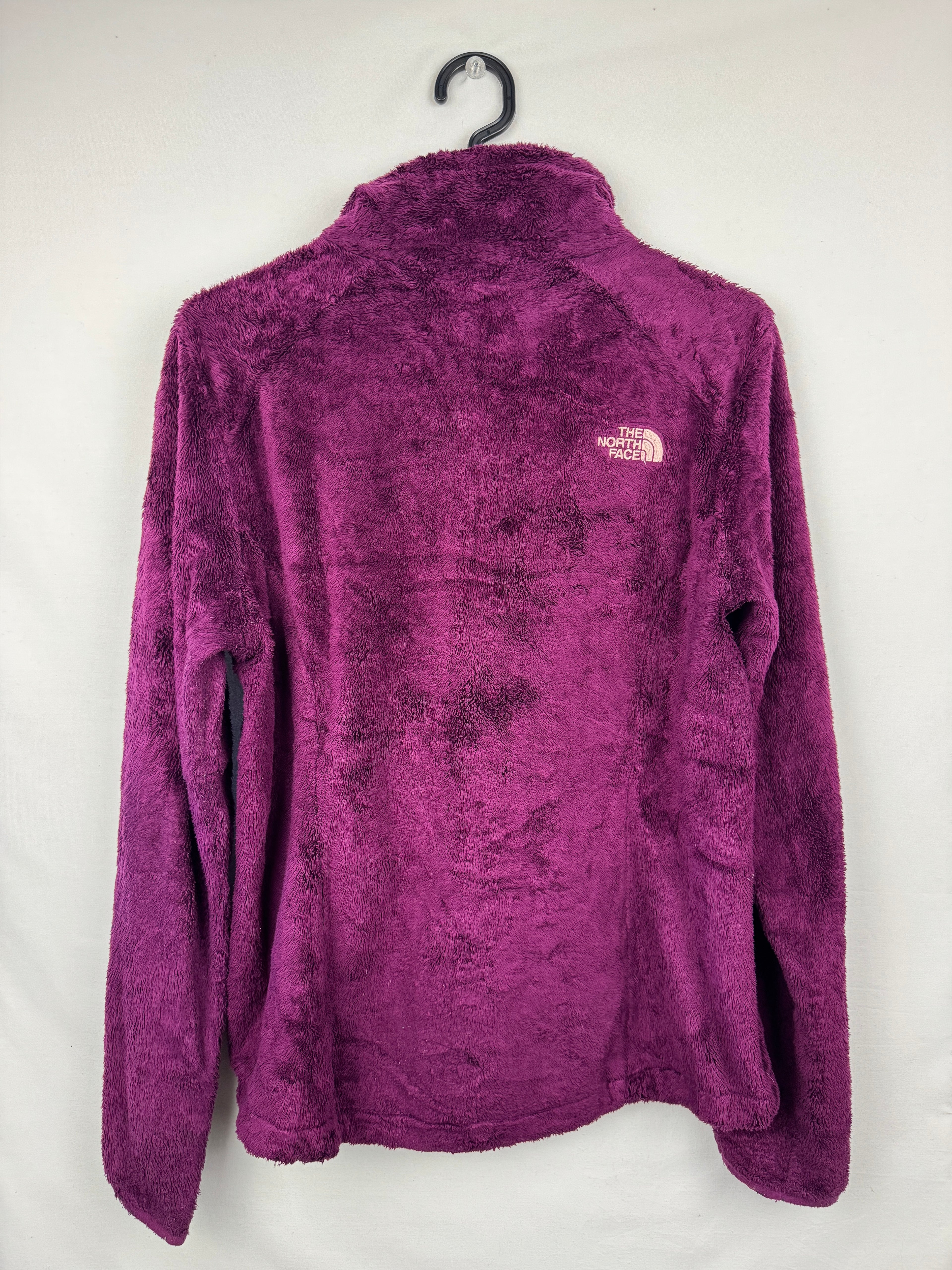 The North Face Polaire Zippée Rouge Bordeaux