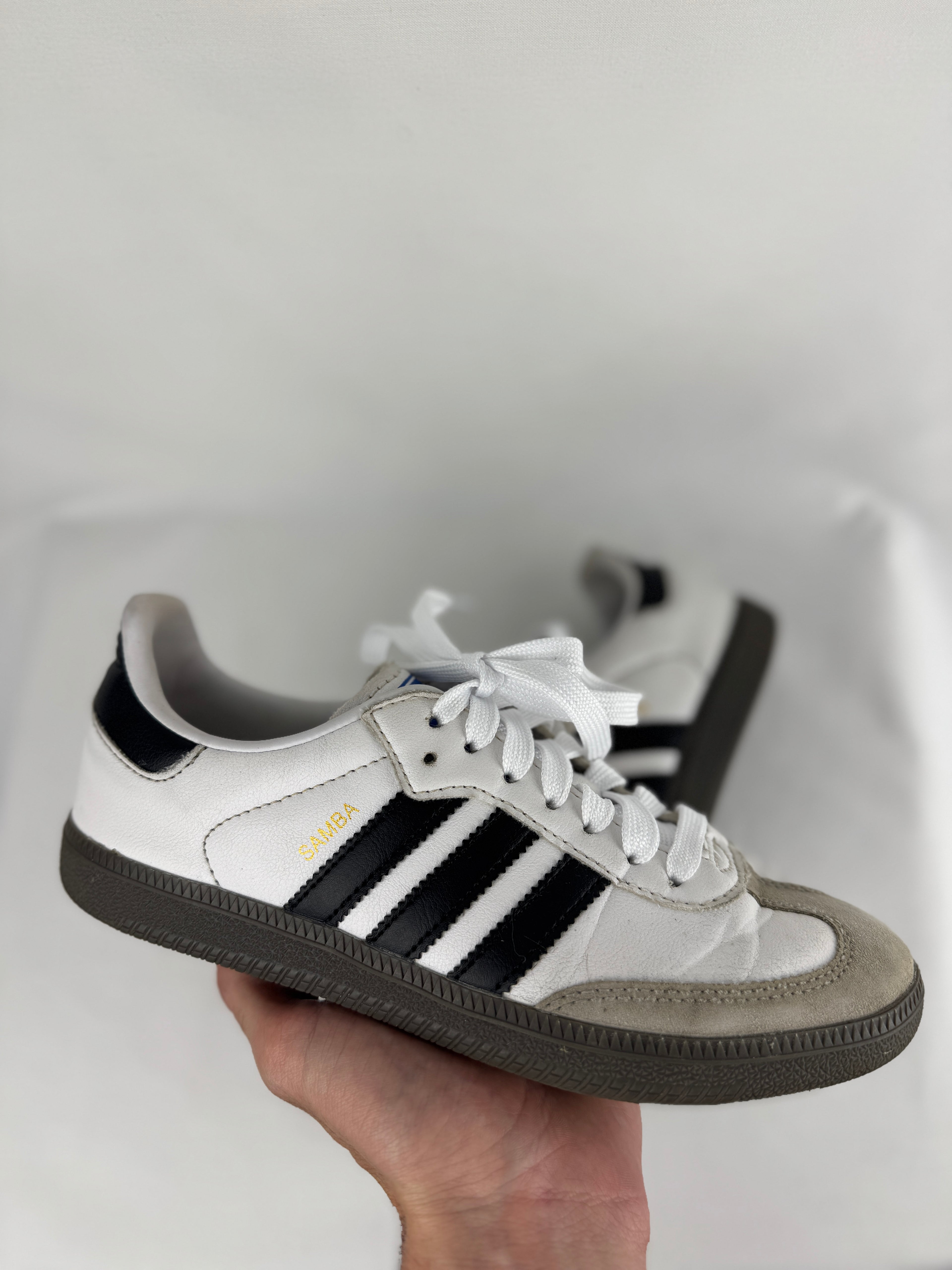 Adidas Samba Femme Blanche & Noire | Taille 39