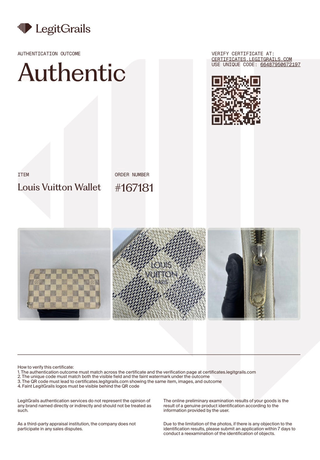 Louis Vuitton Zippy Damier Azur | Portefeuille Zippé