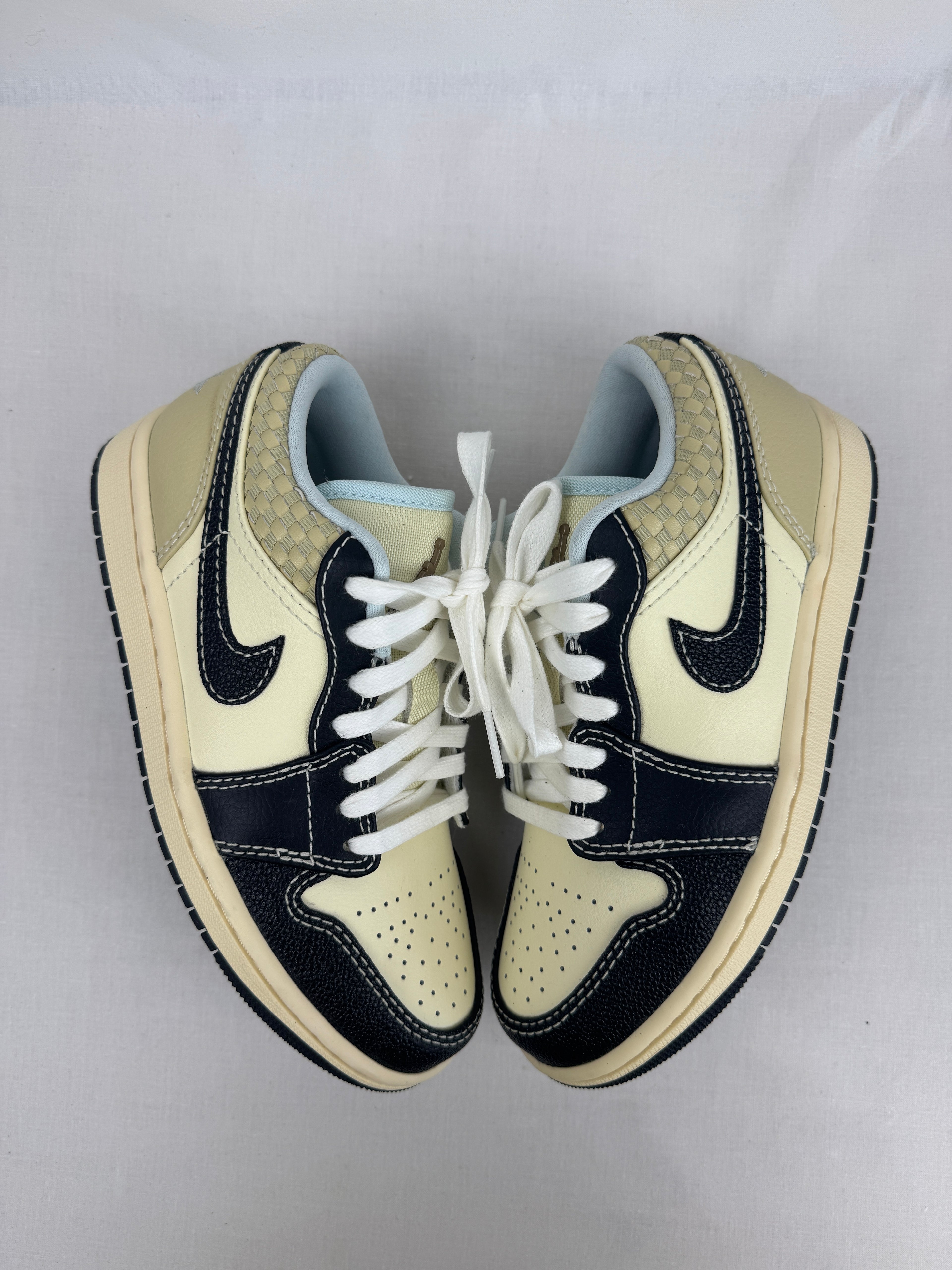 Air Jordan 1 Low SE Coconut Milk Black | Taille 36,5