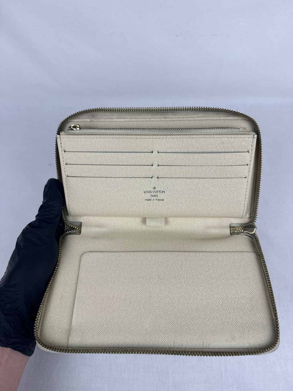 Louis Vuitton Zippy Damier Azur | Portefeuille Zippé