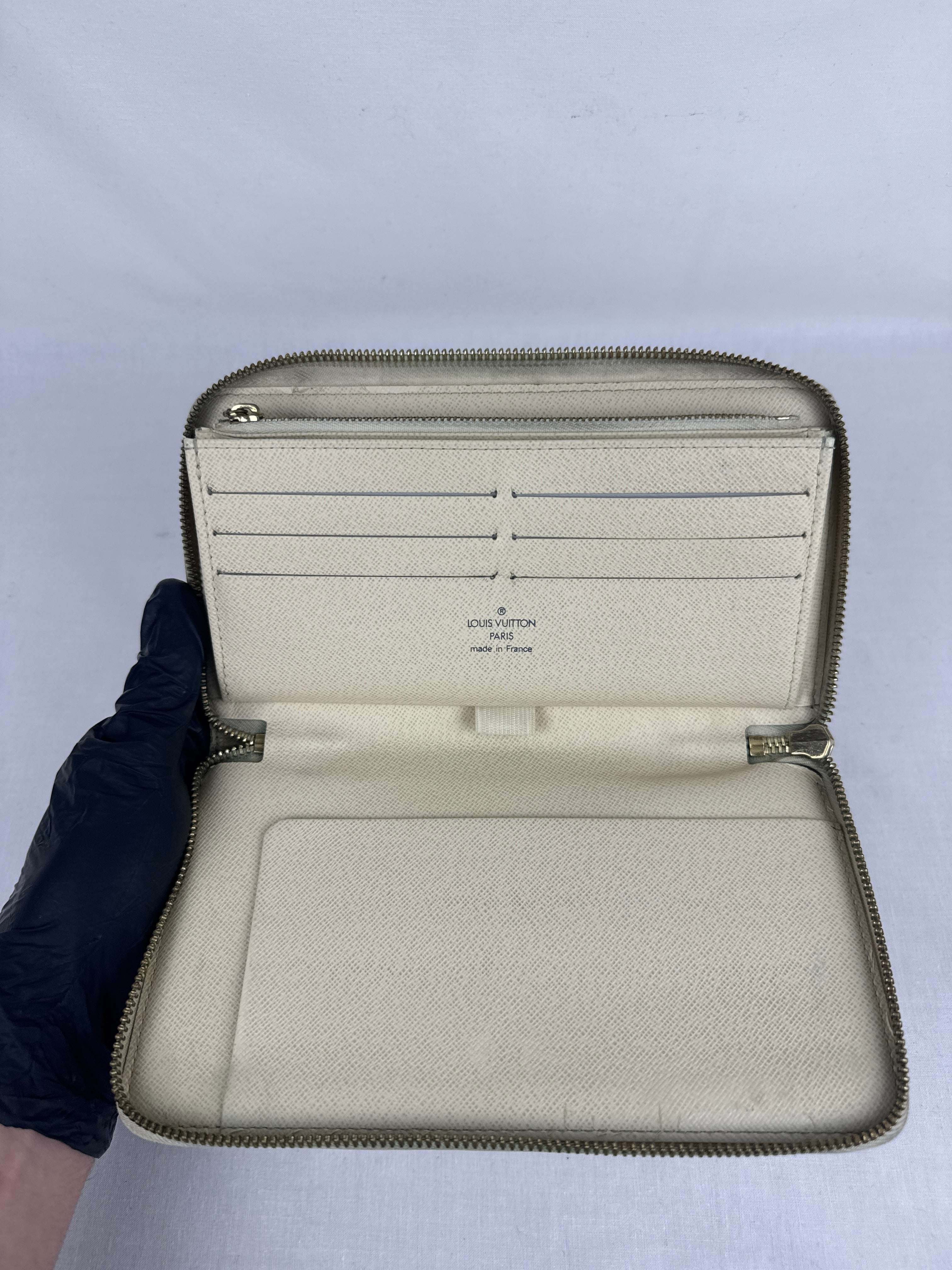 Louis Vuitton Zippy Damier Azur | Portefeuille Zippé