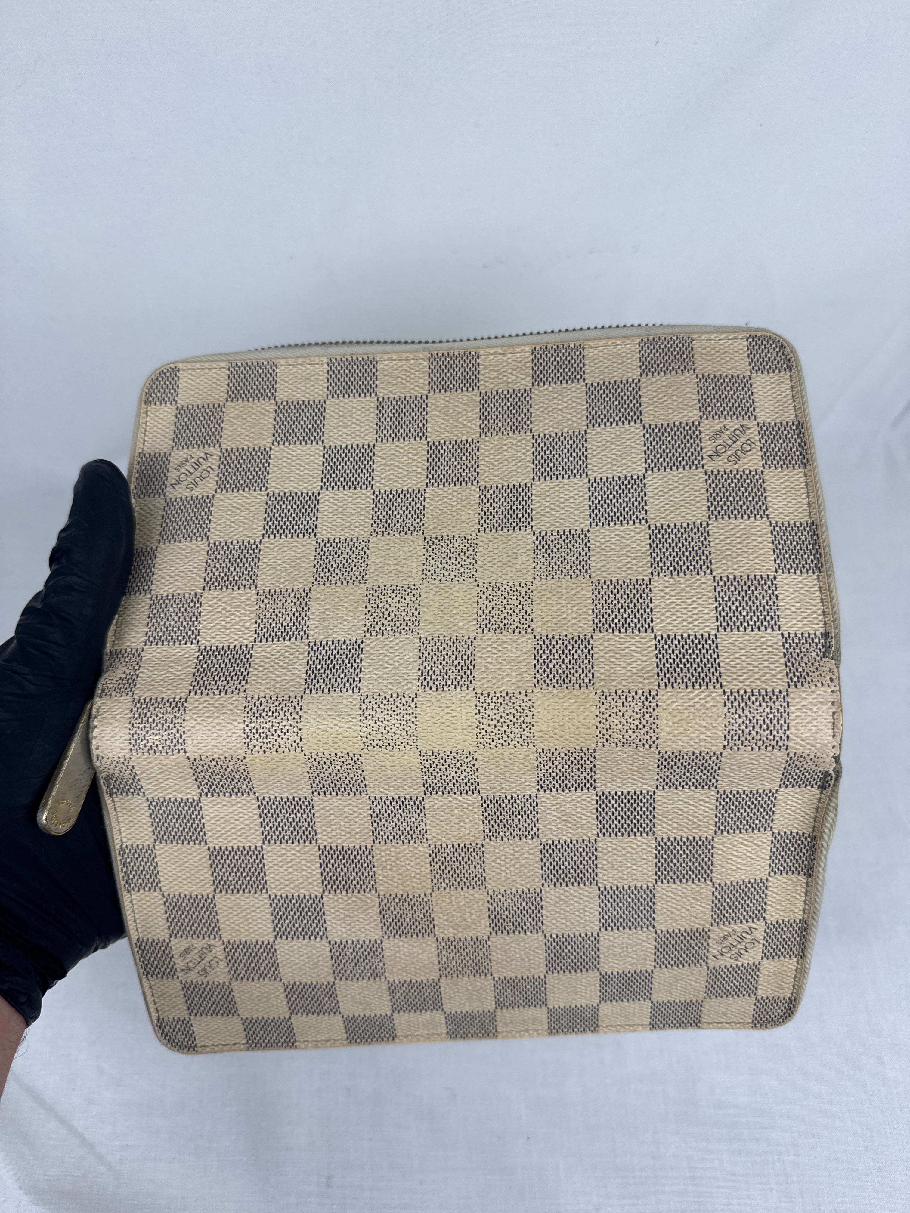 Louis Vuitton Zippy Damier Azur | Portefeuille Zippé