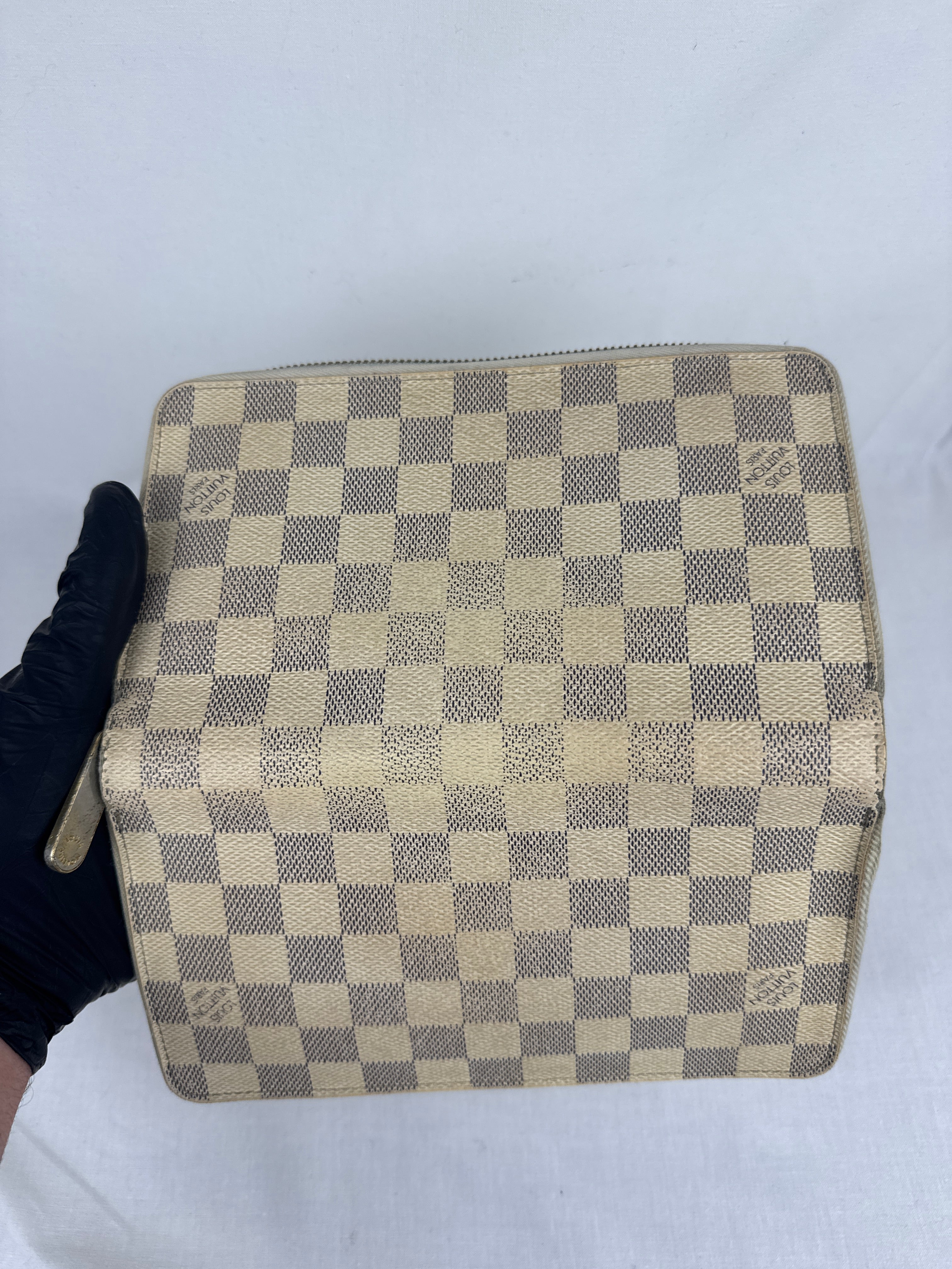 Louis Vuitton Zippy Damier Azur | Portefeuille Zippé