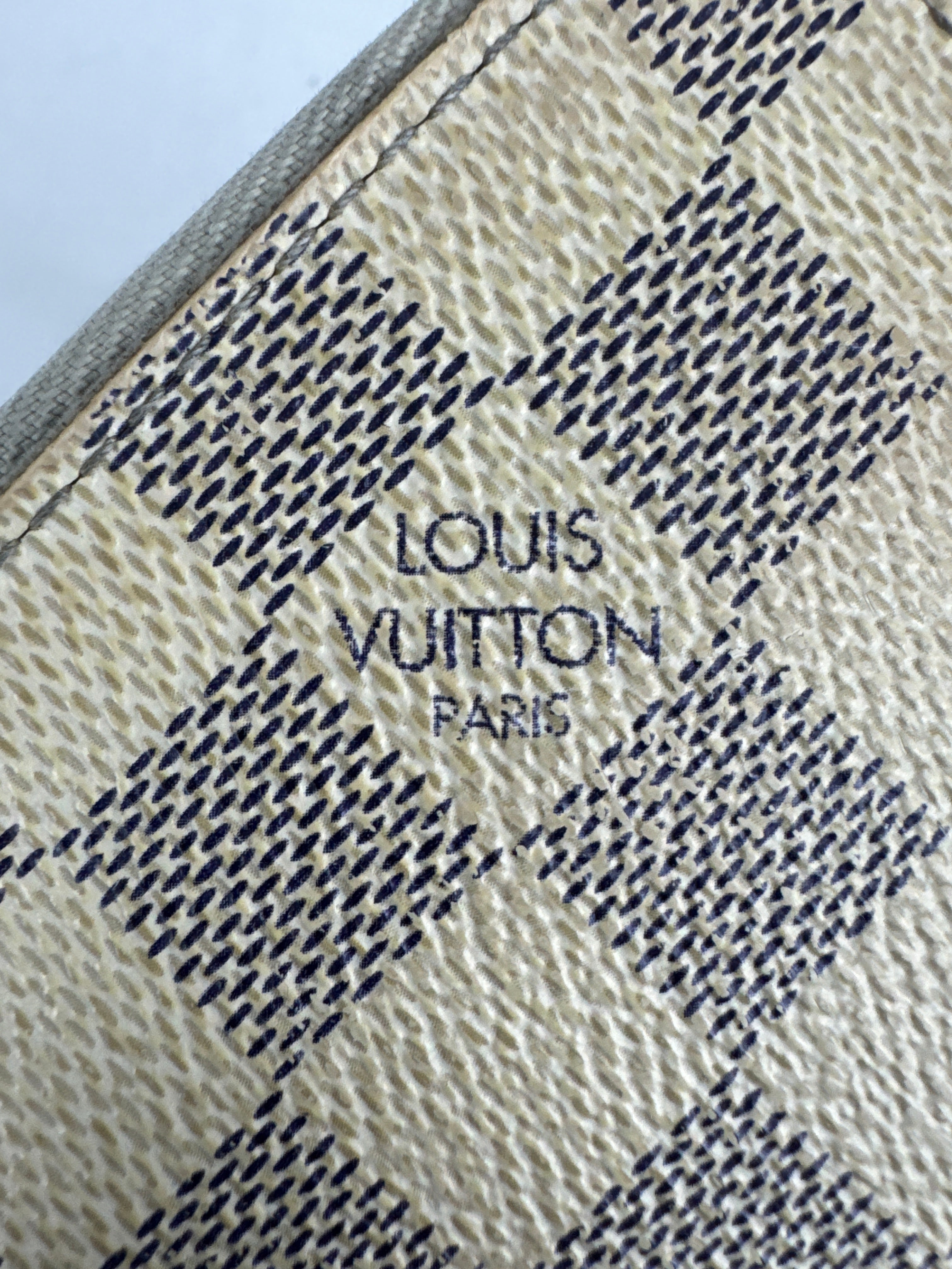 Louis Vuitton Zippy Damier Azur | Portefeuille Zippé