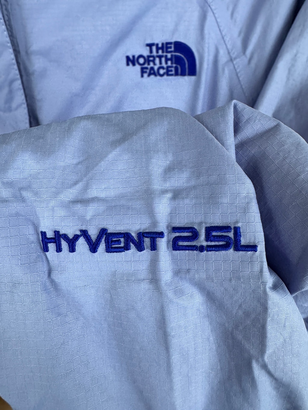 Veste Coupe-Vent The North Face HyVent Femme Bleu Clair/Lila | Taille M