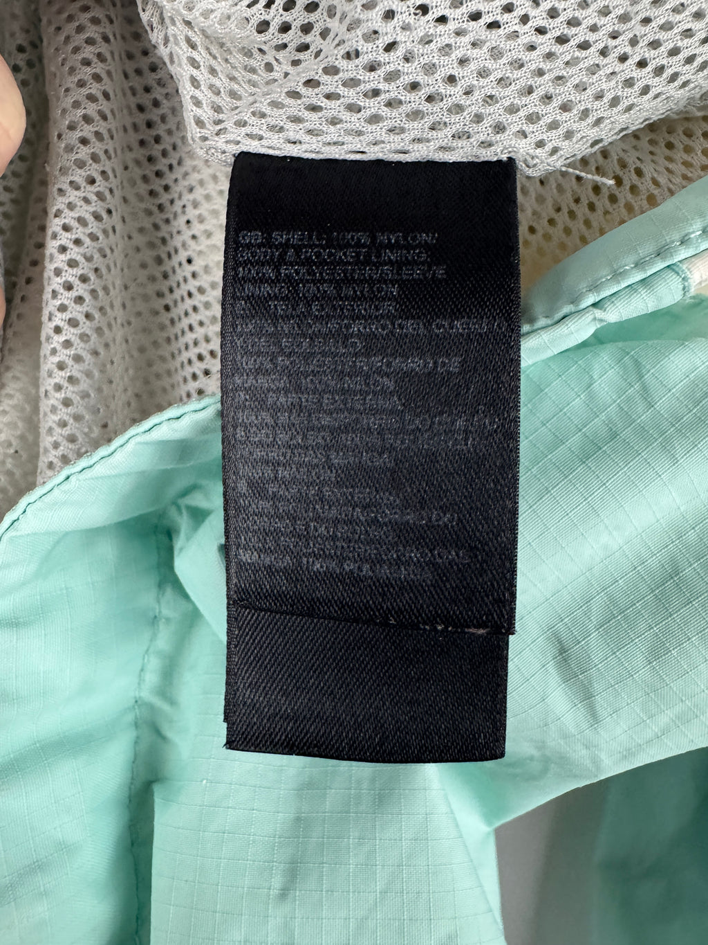 Veste Coupe-Vent The North Face HyVent Femme Turquoise & Vert Menthe | Taille M