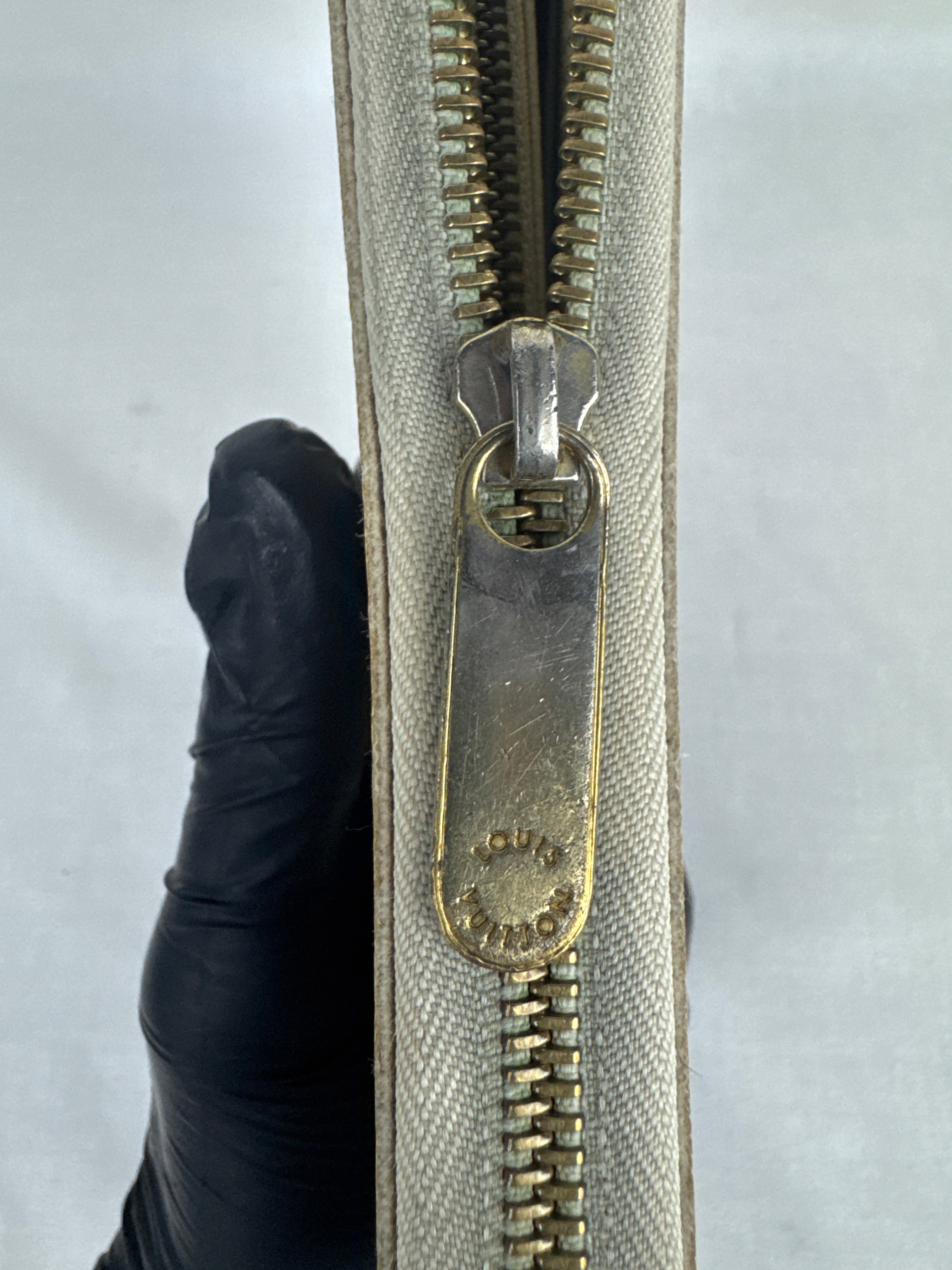 Louis Vuitton Zippy Damier Azur | Portefeuille Zippé