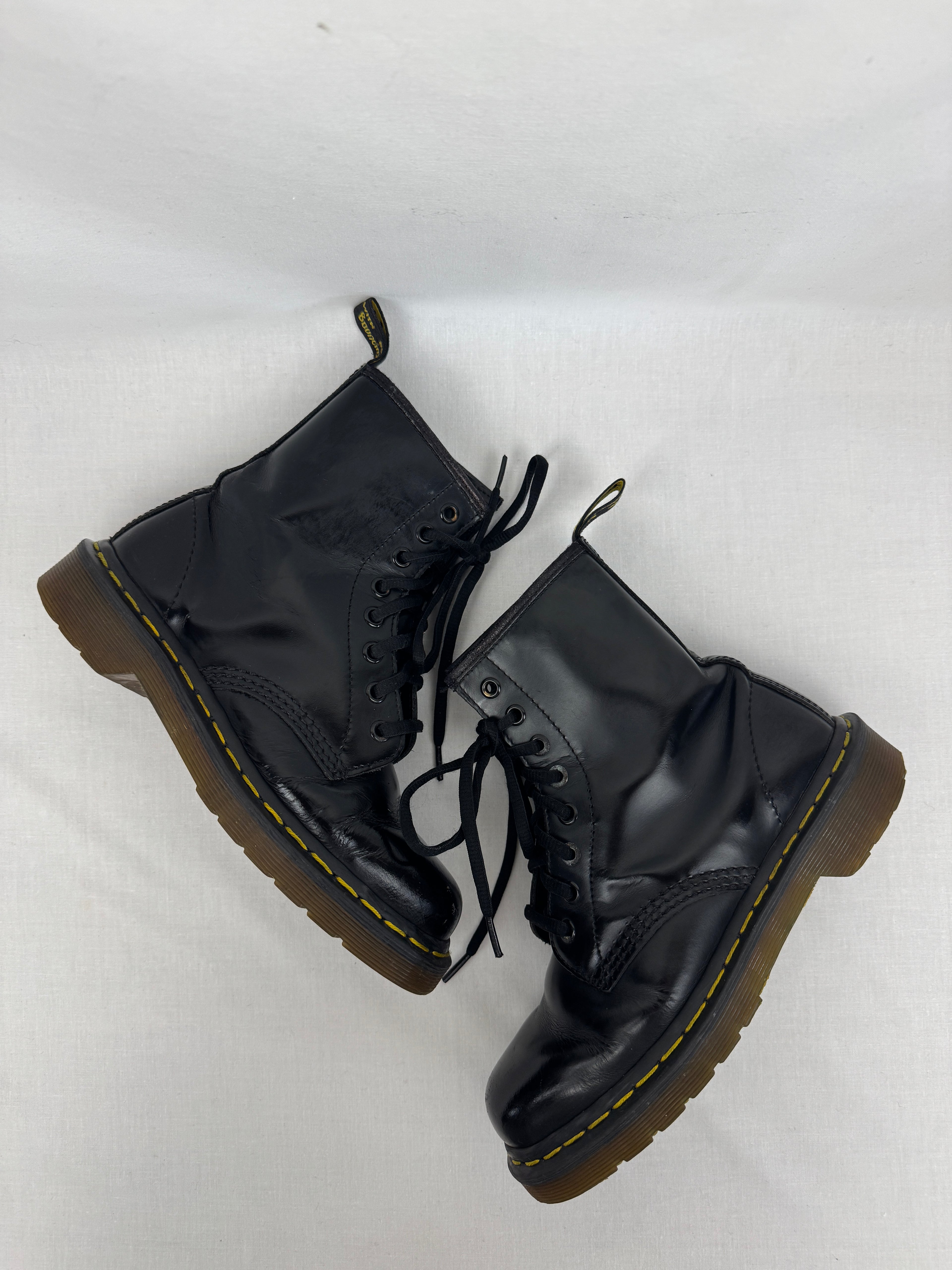 Dr. Martens 1460 Vernies Noires Femme | Taille 37