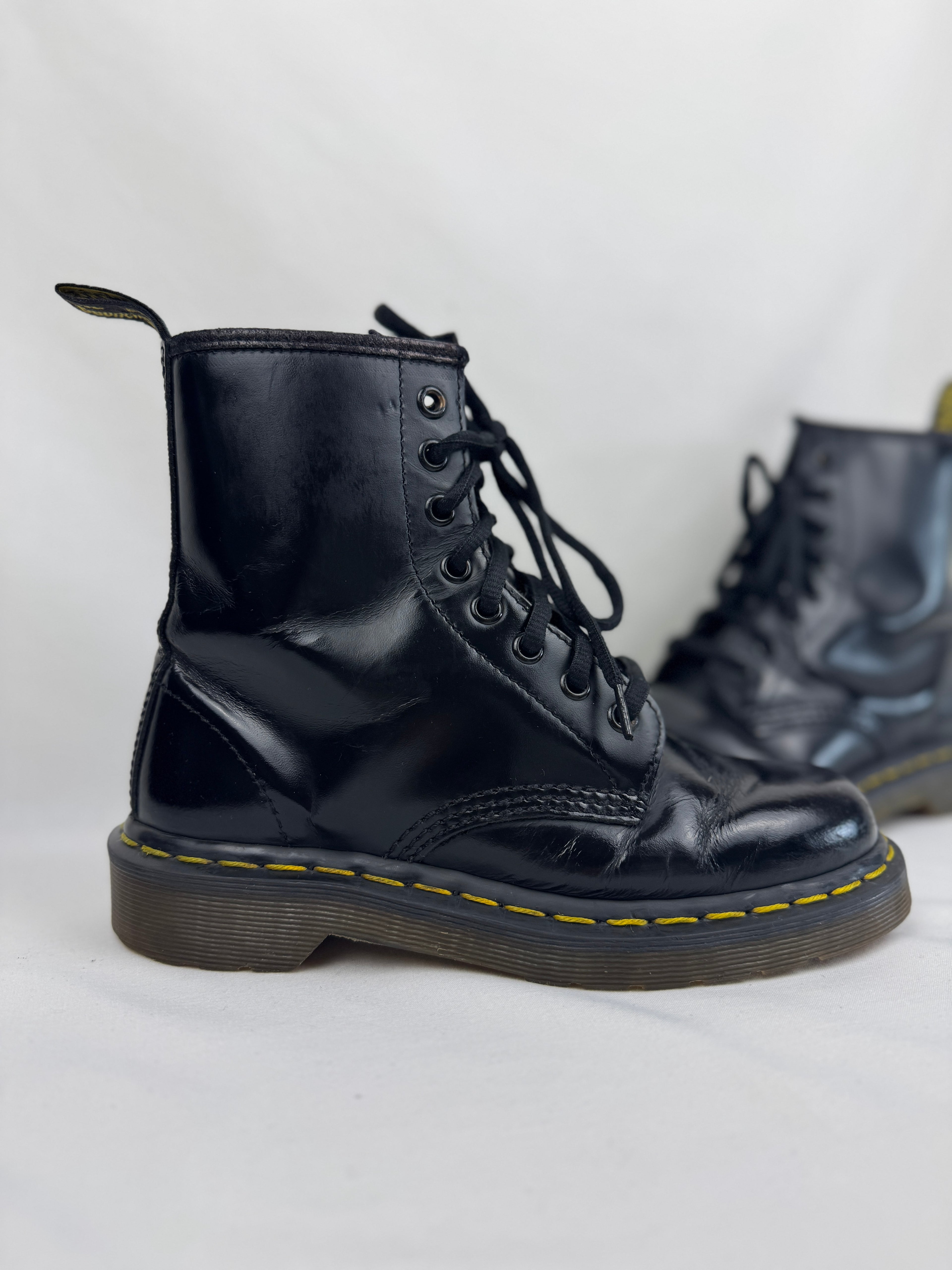 Dr. Martens 1460 Vernies Noires Femme | Taille 37