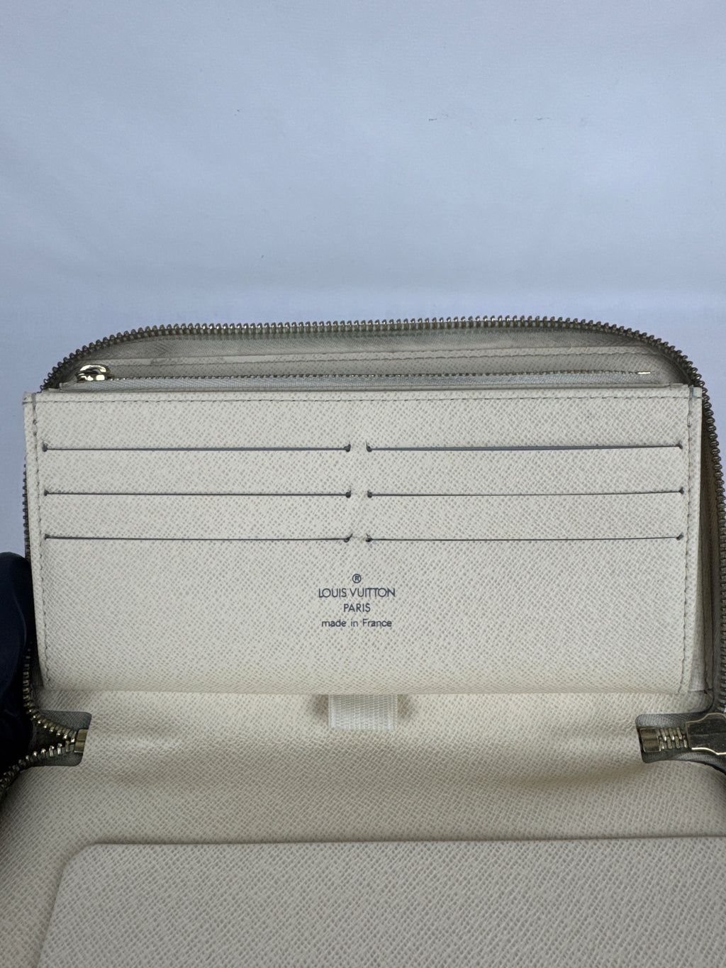 Louis Vuitton Zippy Damier Azur | Portefeuille Zippé