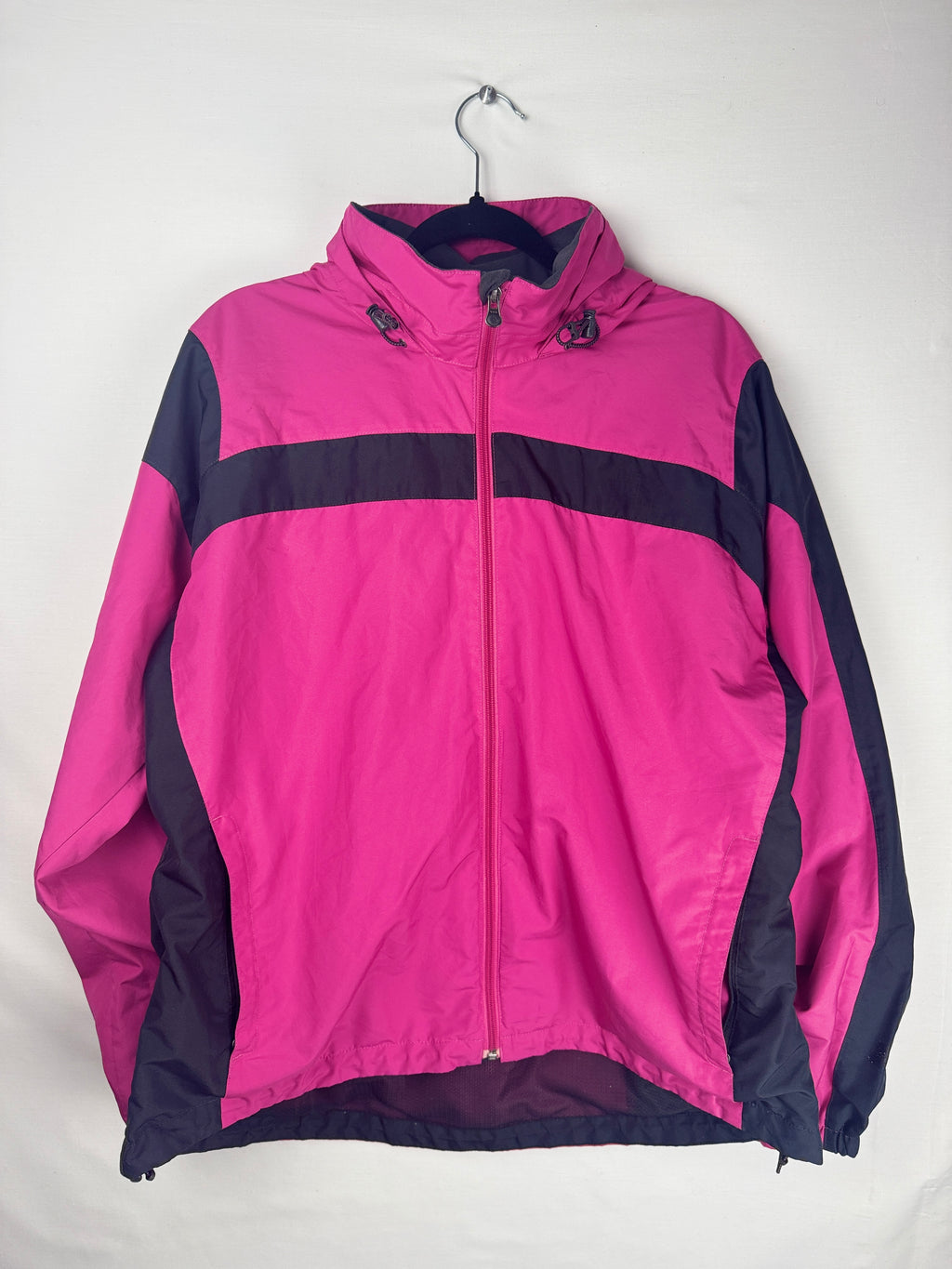 The North Face Coupe-Vent Femme – Rose & Noir – Taille XL