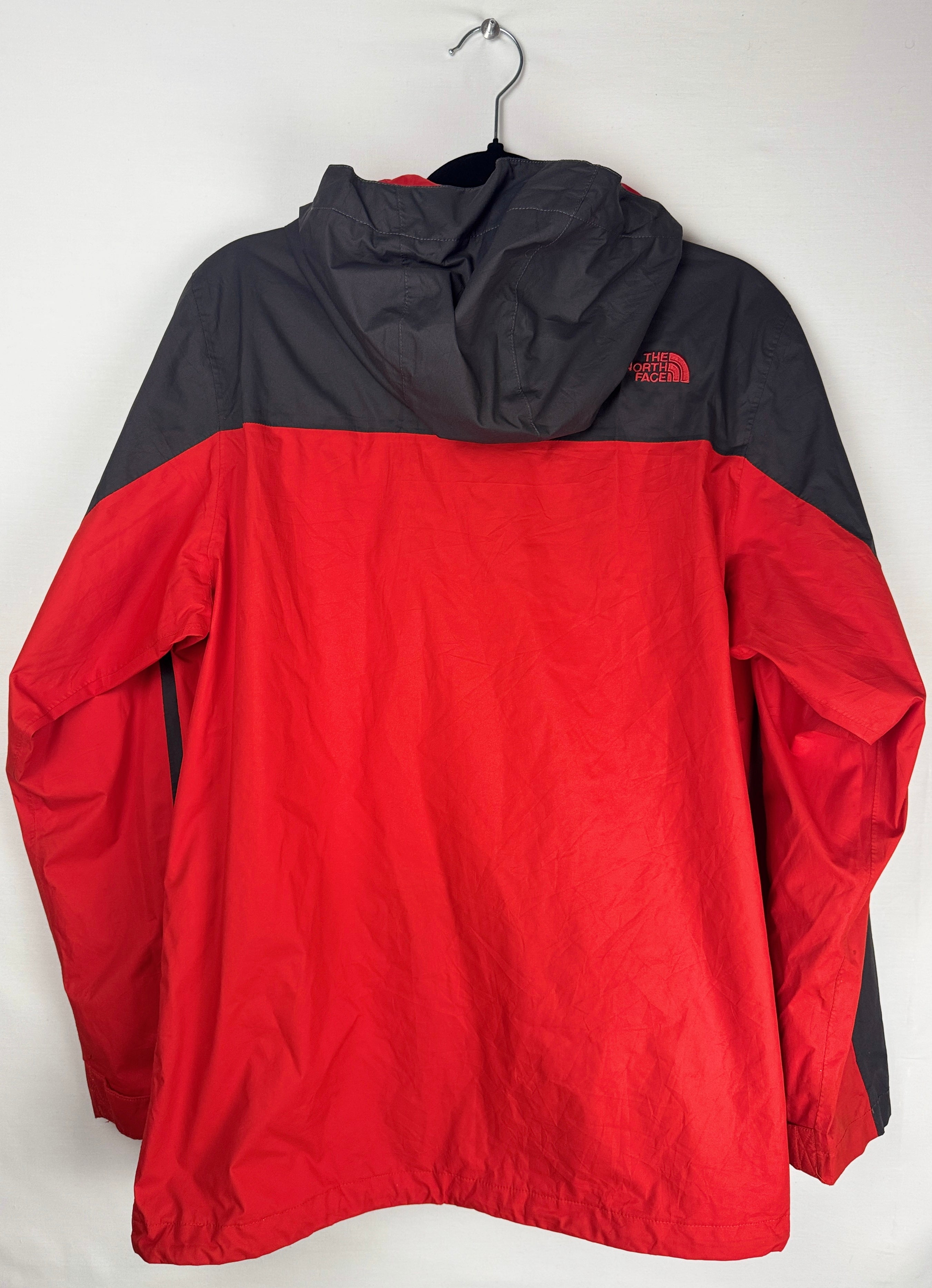The North Face Coupe-Vent Rouge & Gris | Taille XL Junior (Convient L Homme)